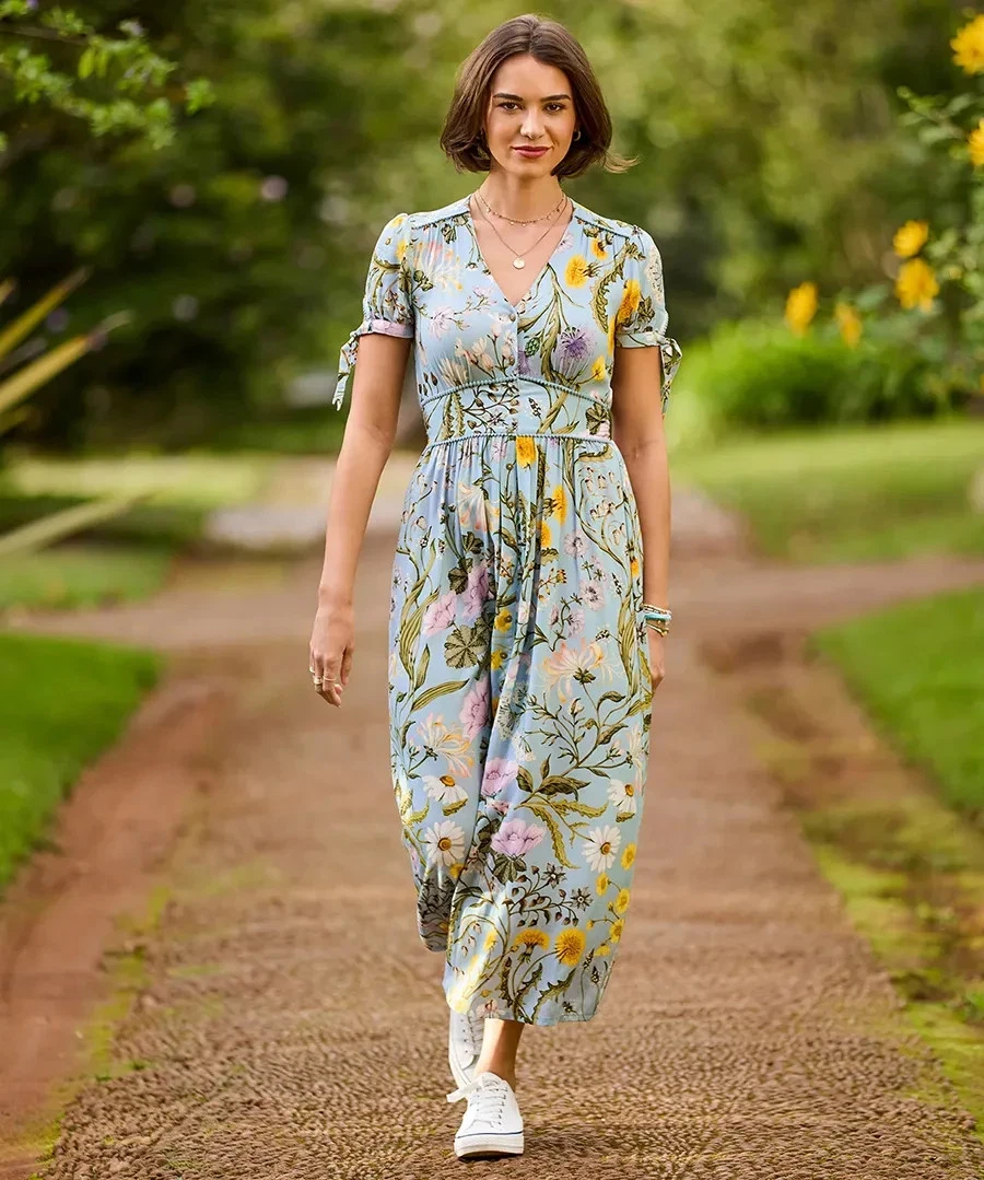 Joe Browns Beautiful Botanicals Printed Maxi Dress