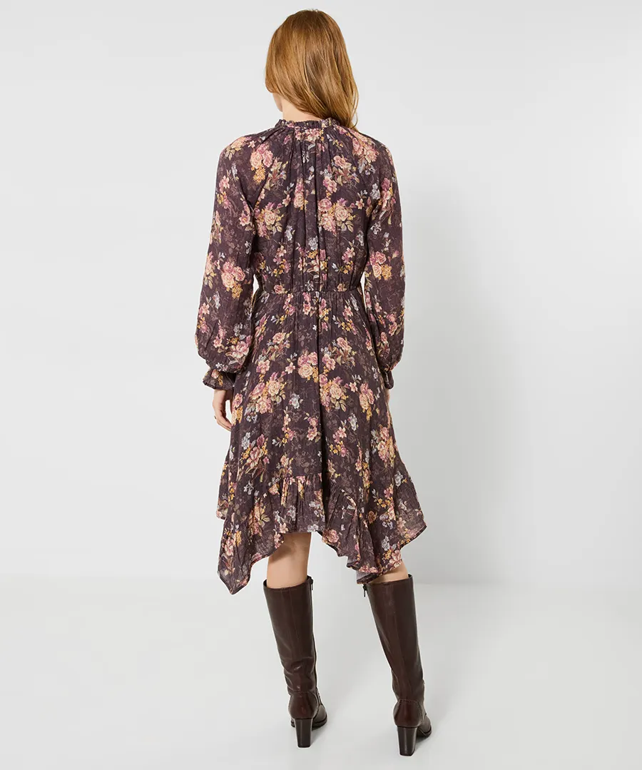 Joe Browns Antique Florals Dippy Hem Midi Dress