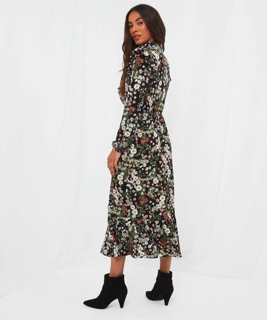 Joe Browns Black Forest Floral Maxi Dress