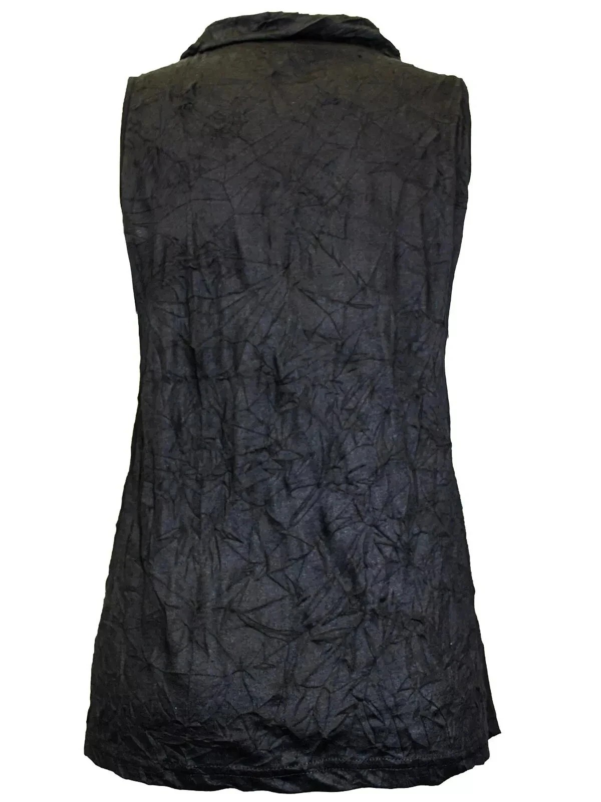 BPC Women’s Black Sleeveless Cowl Neck Tunic Top