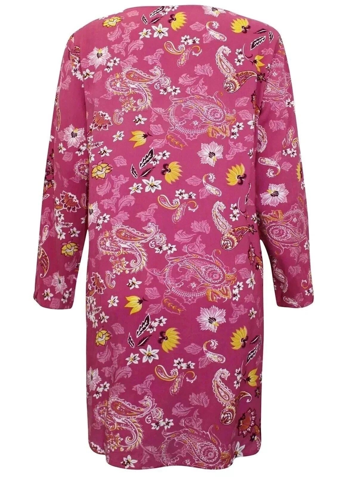 Blancheporte Women’s Pink Floral Longline Tunic Top