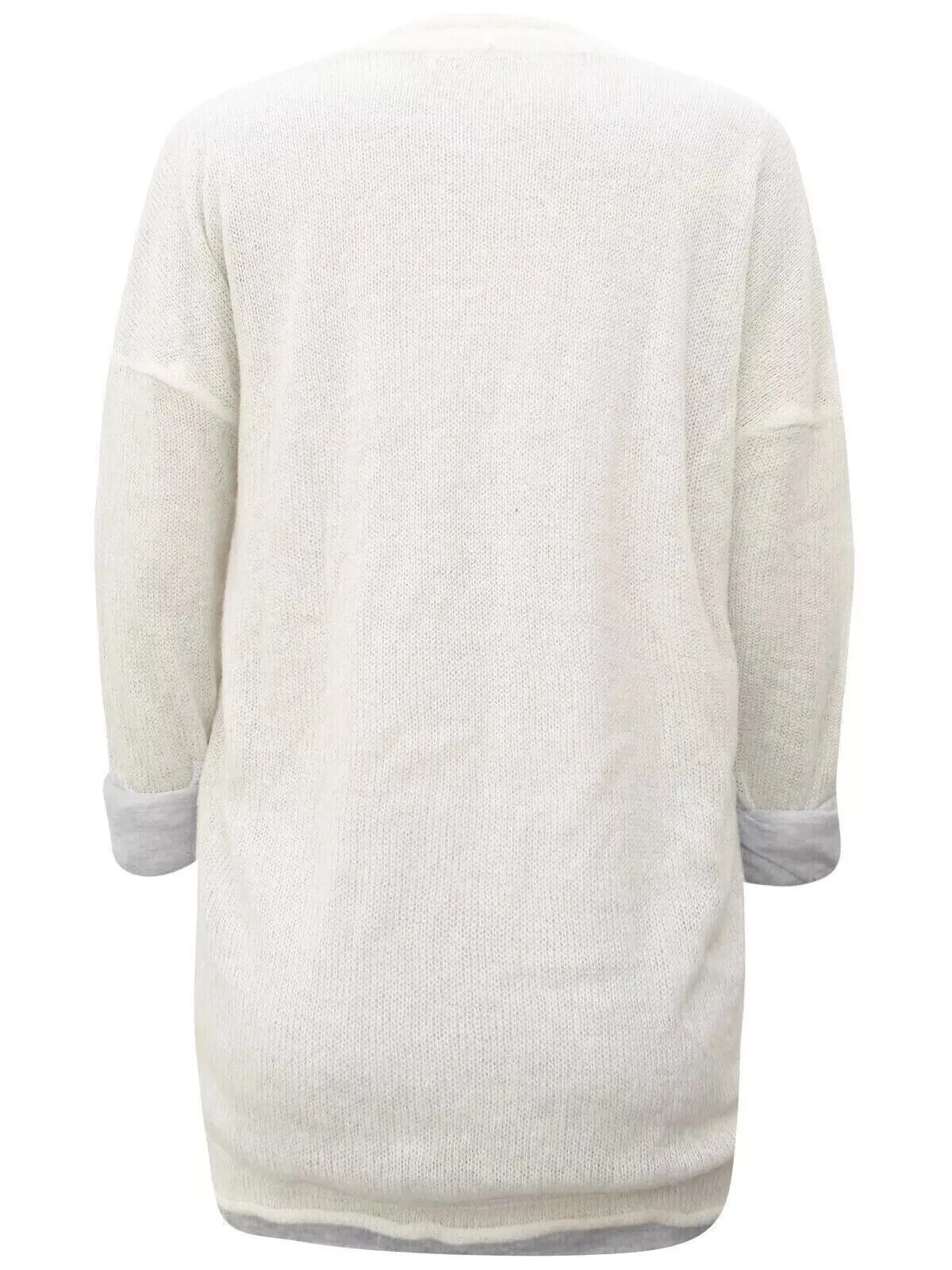 Best Connections Women’s Ivory Lightweight Open Front Cardigan