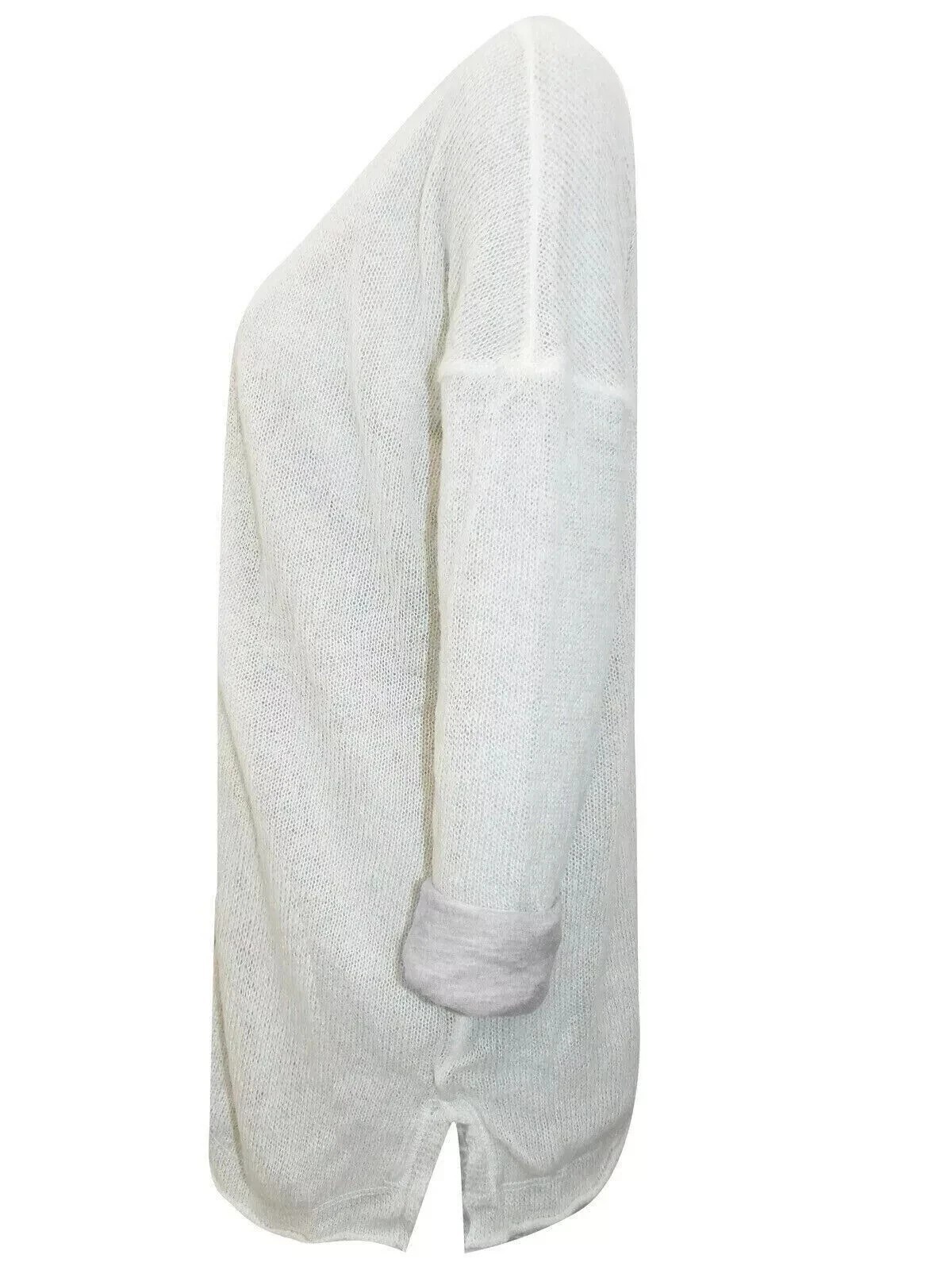 Best Connections Women’s Ivory Lightweight Open Front Cardigan